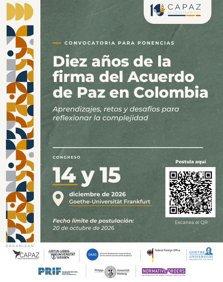 Plakat zum Call for Papers mit allen wichtigen Informationen