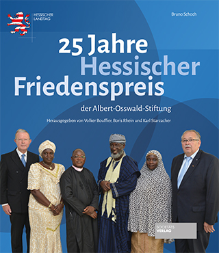 Buchcover „25 Jahre Hessischer Friedenspreis" (Societäts Verlag) (