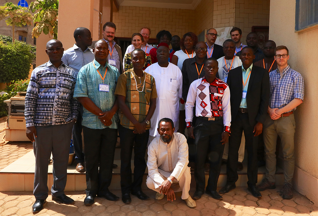 Teilnehmerinnen und Teilnehmer des Workshops "African peacemaking seen from below" (Foto: Antonia Witt)