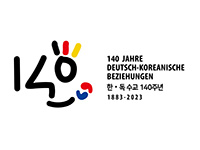 Logo 140 Years German-Korean Relations