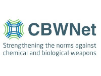 CBWNet logo: "CBWNET. Strengthening the norms against chemical and biological weapons"