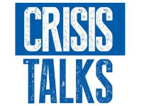 Crisis Talks steht groß als Logo geschrieben.