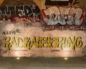 Radikalisierung als Graffiti