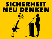 Logo der Veranstaltungsreihe "Sicherheit neu denken"