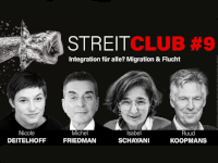 Streitclub #9 mit Nicole Deitelhoff, Michel Friedman, Isabel Schayani & Ruud Koopmans