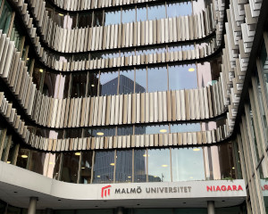 Fassade der Universität Malmö