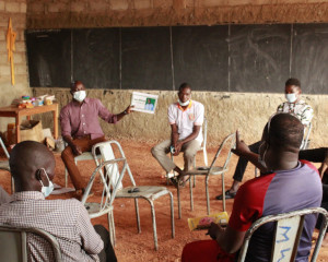 Fokusgruppendiskussion in Djikôfê, Ouagadougou