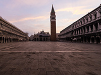 The empty Piazza San Marco in Venice (Photo: Kaveman743 / Flickr, CC BX-NC 2.0)