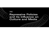 Logo of Panel Discussion "Repressive Policies and its Influence on Culture and Media".
