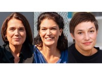 Es sind drei Frauen zu sehen, Barbara Junge, Ulrike Winkelmann und Nicole Deitelhoff