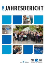 Cover Jahresbericht 2010