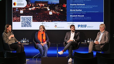 Die Podiumsteilnehmenden.