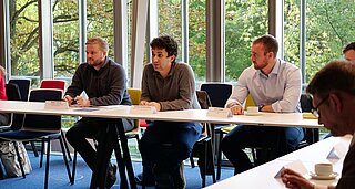 Participants of the expert discussion during the talk.