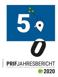 Cover des PRIF Jahresberichts 2020 (Grafik: Niko Brückmann).