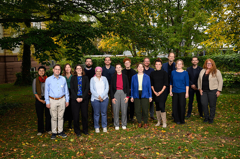 Gruppenbild im Freien