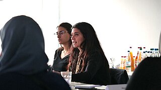 Participants in the talk