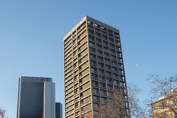 High brutalist tower