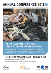 Plakat zur Jahreskonferenz "Verification in Crisis - The Crisis of Verification"