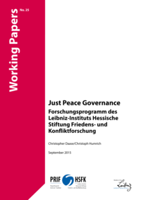 Download: Just Peace Governance. Forschungsprogramm des Leibniz-Instituts Hessische Stiftung Friedens- und Konfliktforschung