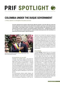 Download: Colombia Under the Duque Government